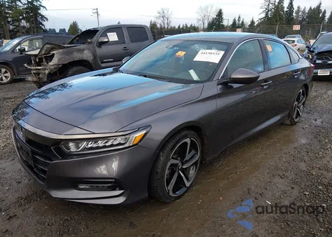 2018 Honda Accord Sport z USA, uszkodzony, nr VIN 1HGCV1F34JA249632